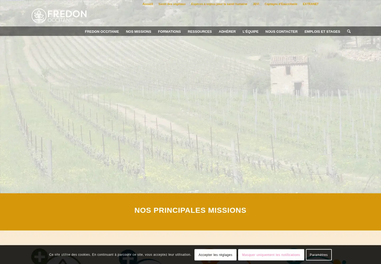 Screenshot of fredonoccitanie.com