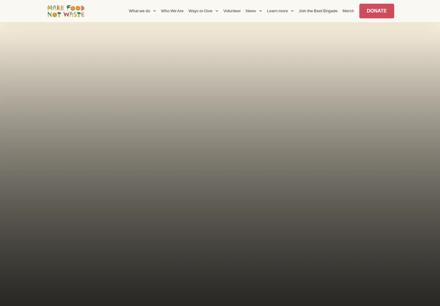Screenshot of makefoodnotwaste.org