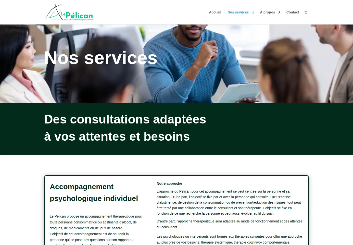 Screenshot of aide-en-ligne.be