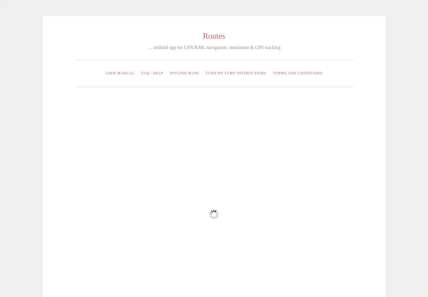 Screenshot of routes-navigation.de