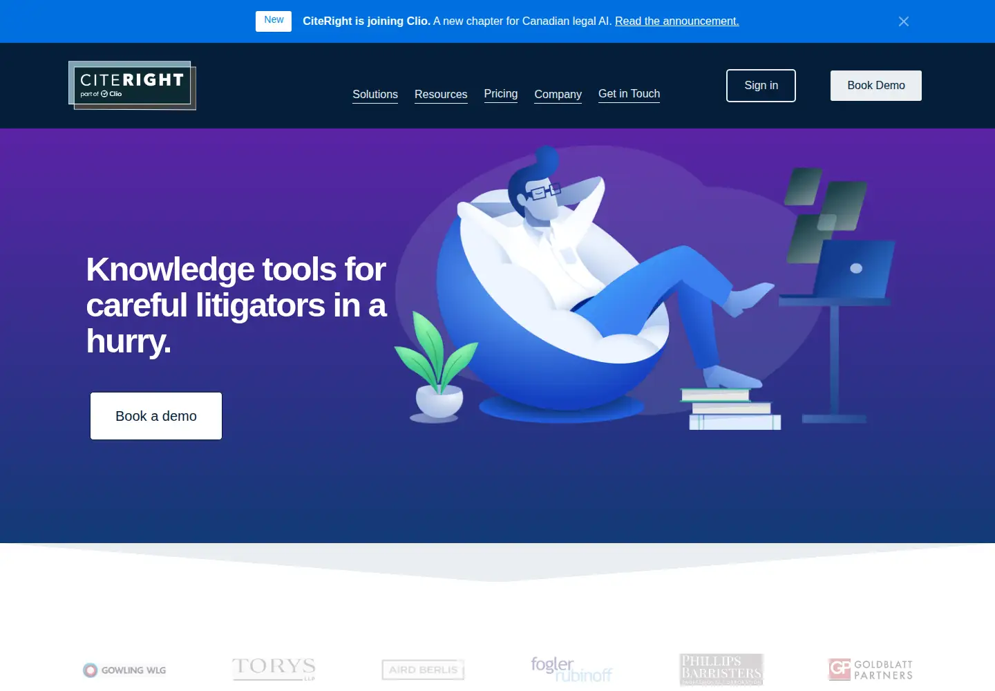 Screenshot of citeright.net