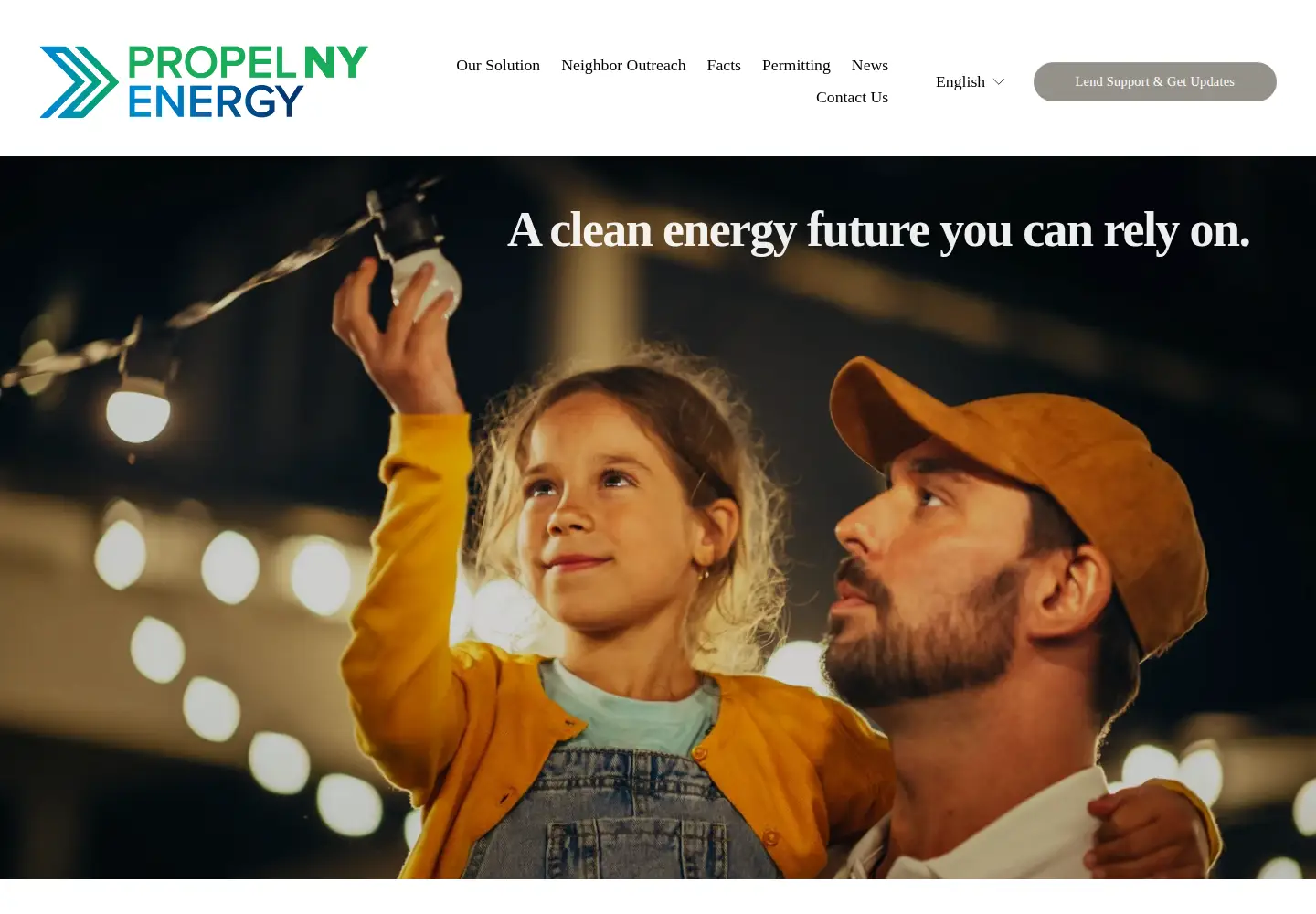 Screenshot of propelnyenergy.com
