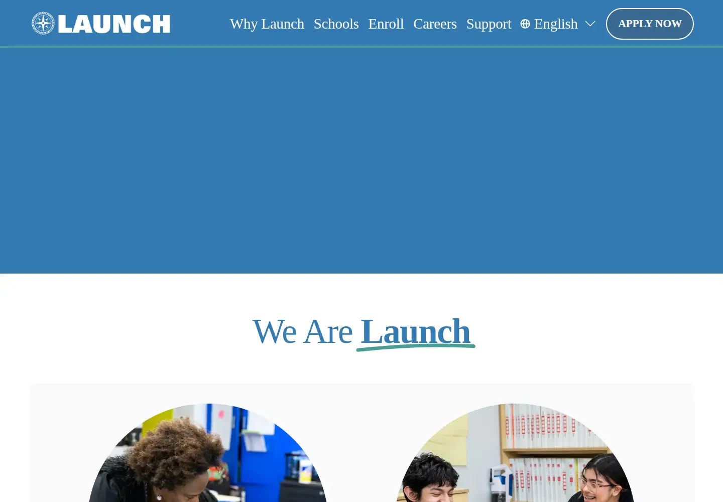 Screenshot of launchschools.org