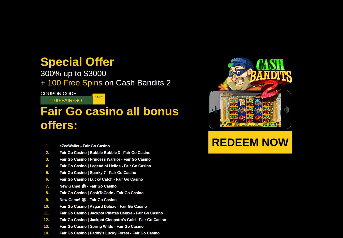 Screenshot of fairgo-casino.net