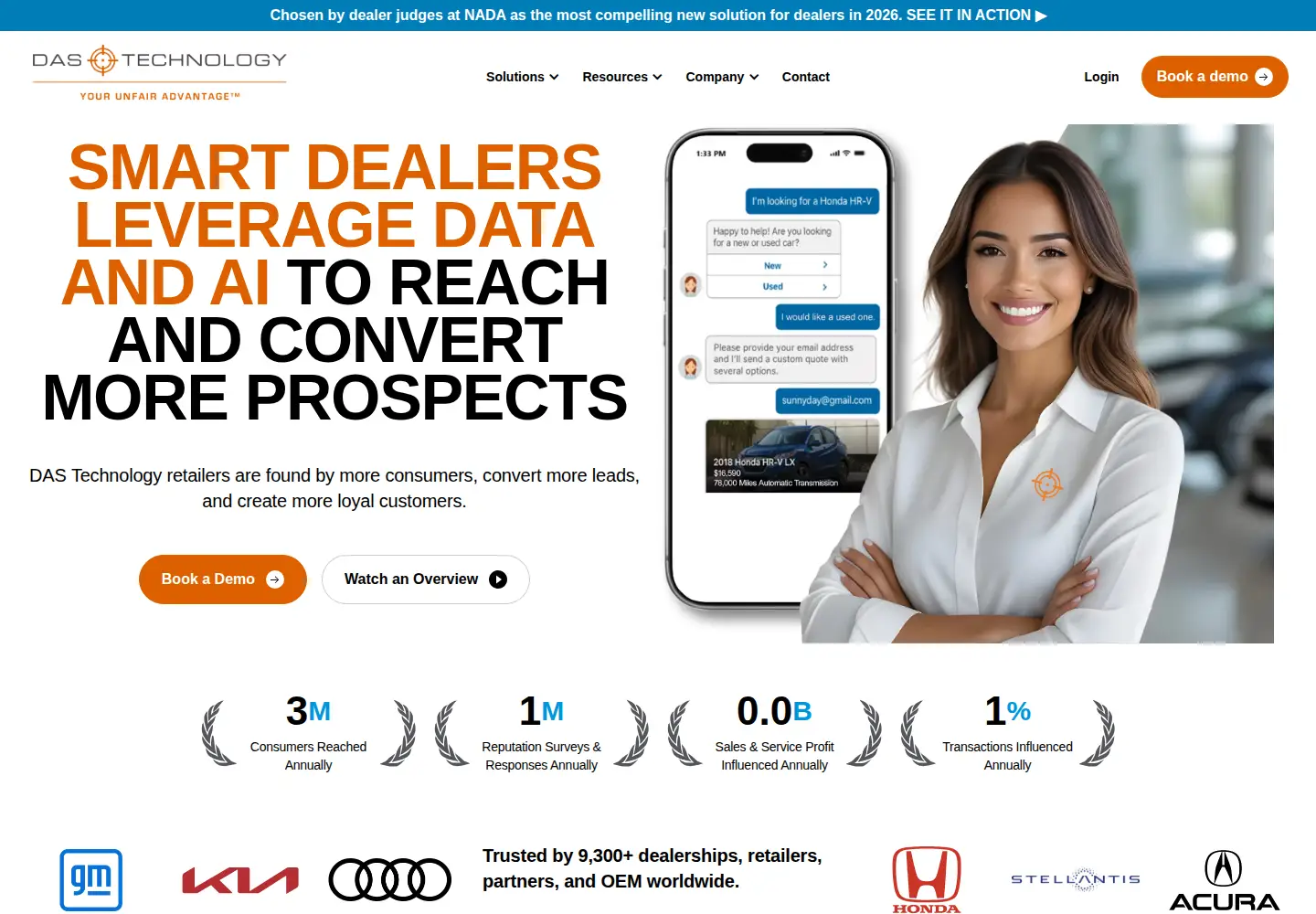 Screenshot of dastechnology.com
