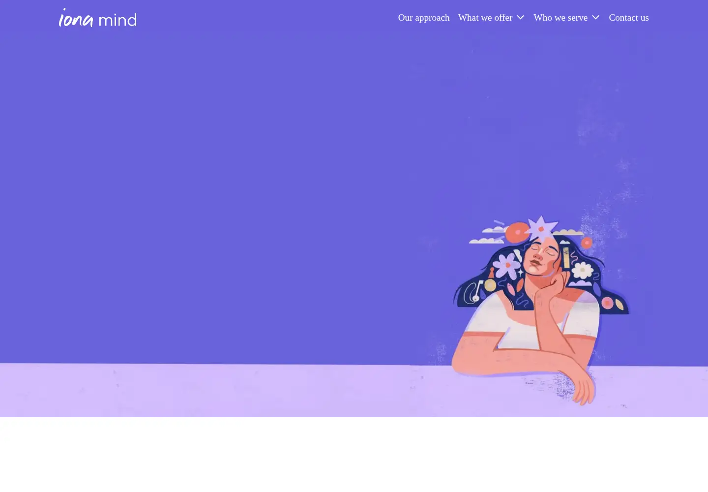 Screenshot of ionamind.com