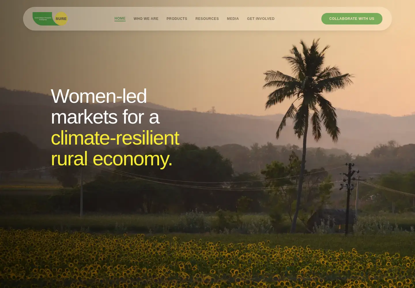 Screenshot of sureindia.org
