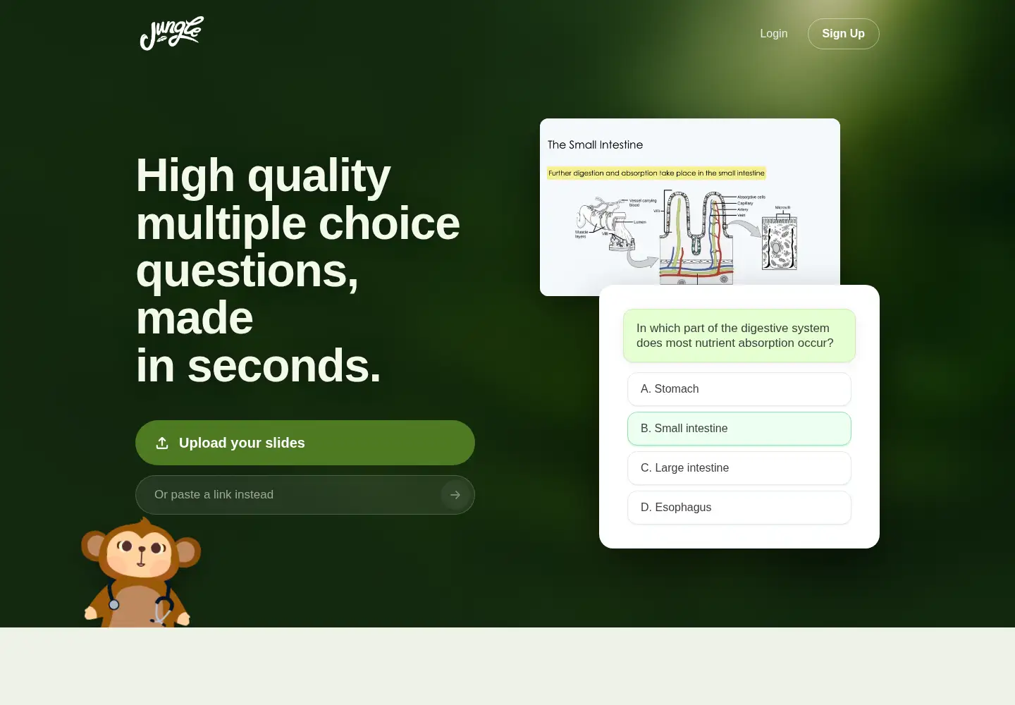Screenshot of jungleai.com