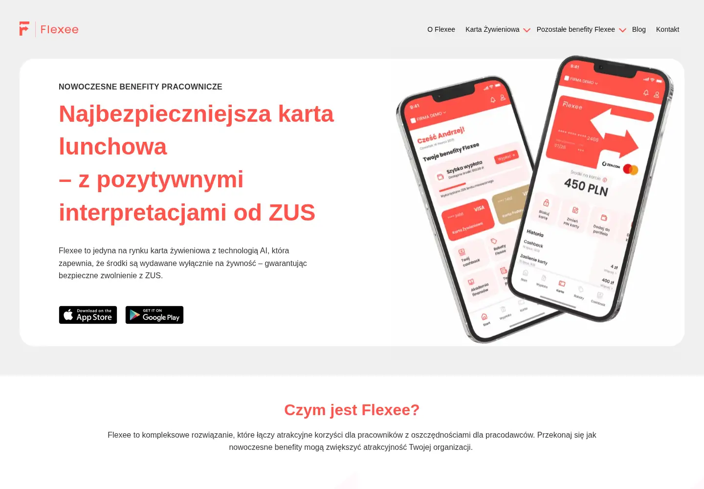 Screenshot of flexee.eu