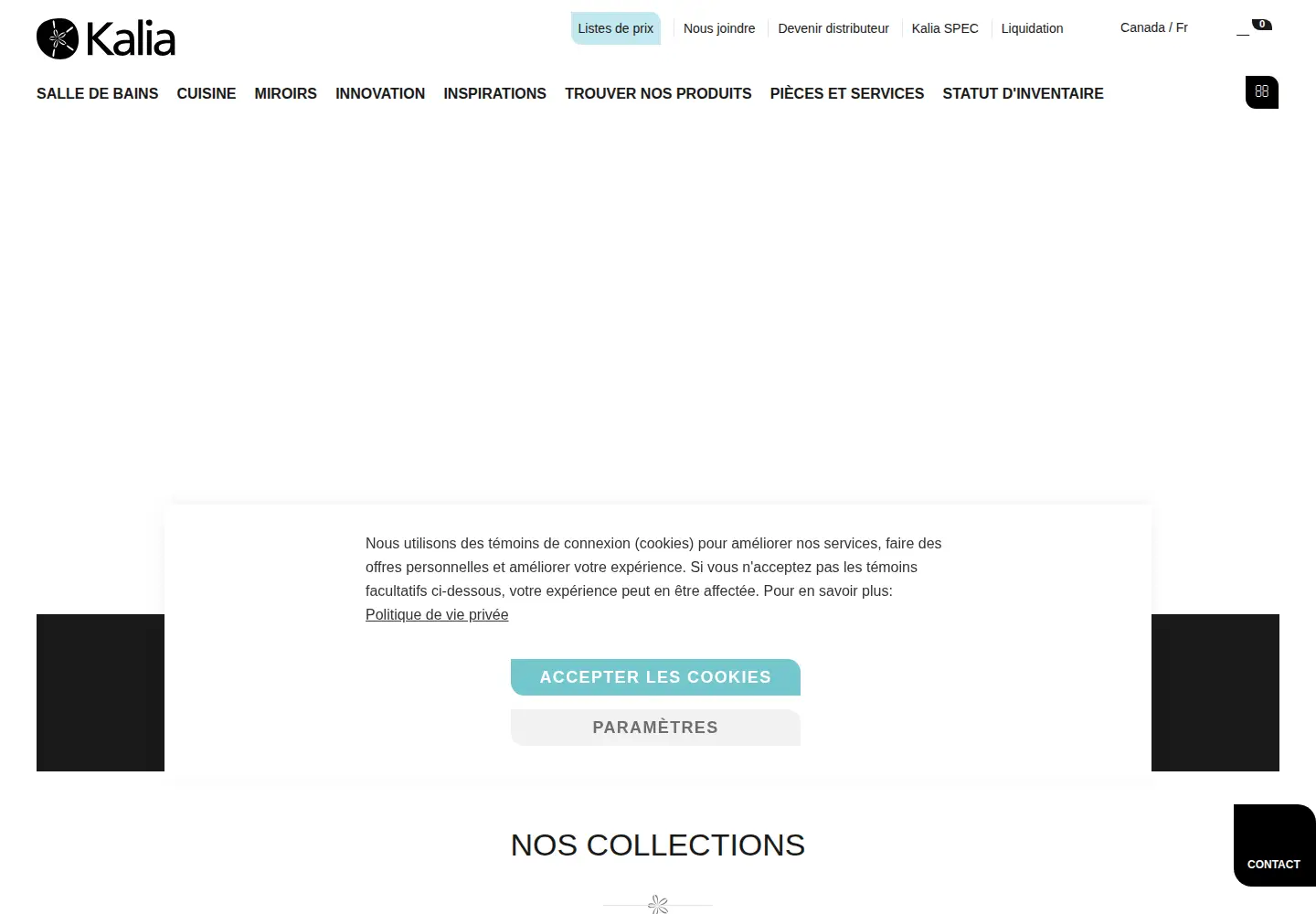 Screenshot of kaliastyle.com