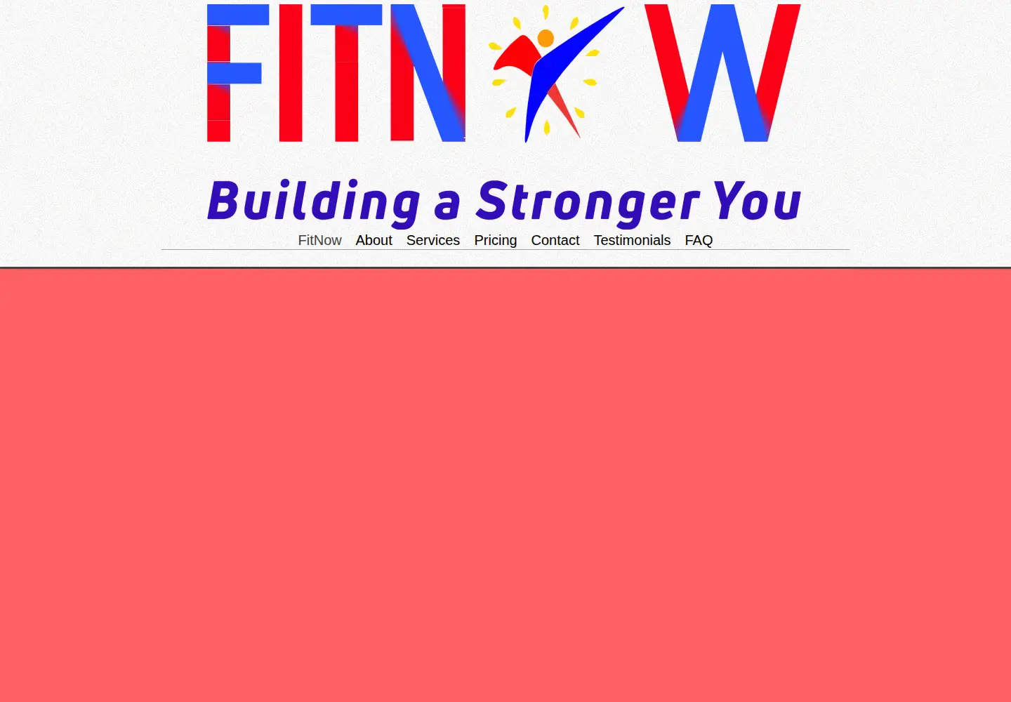 Captured homepage of fitnowwi.com in the current scan