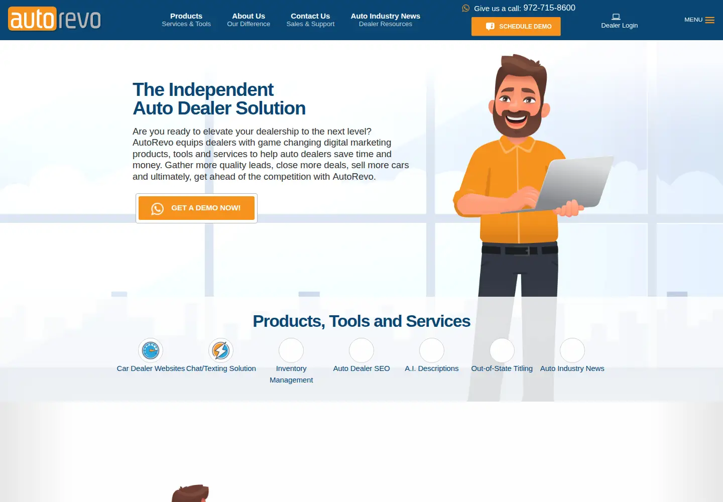 Screenshot of autorevo.com