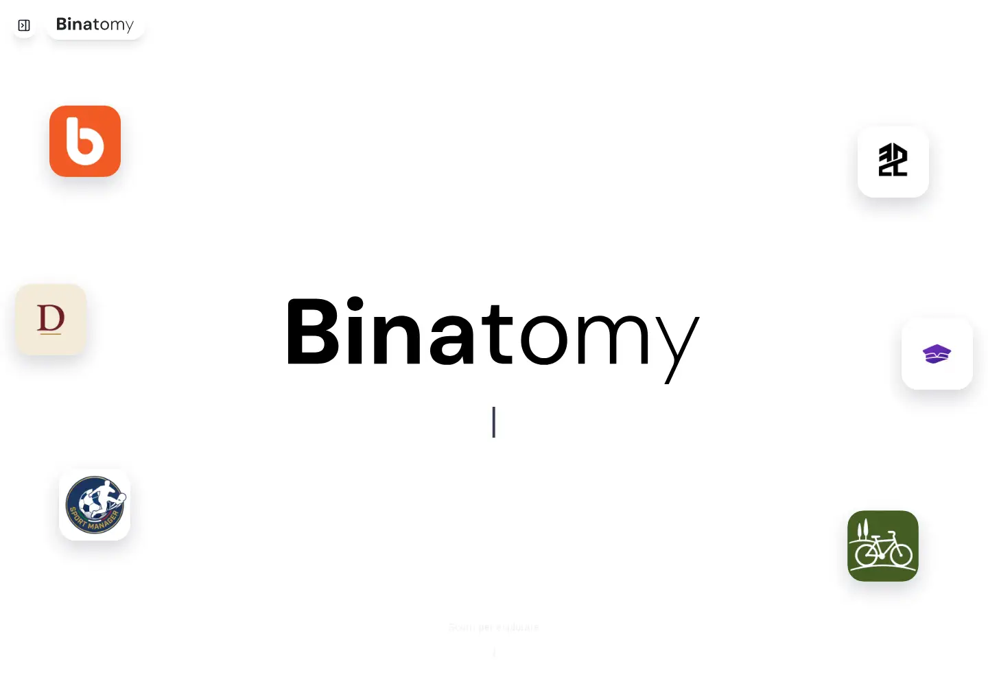 Captured homepage of binatomy.com in the current scan
