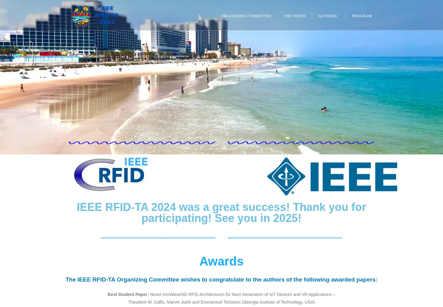 Screenshot of ieee-rfid-ta.org