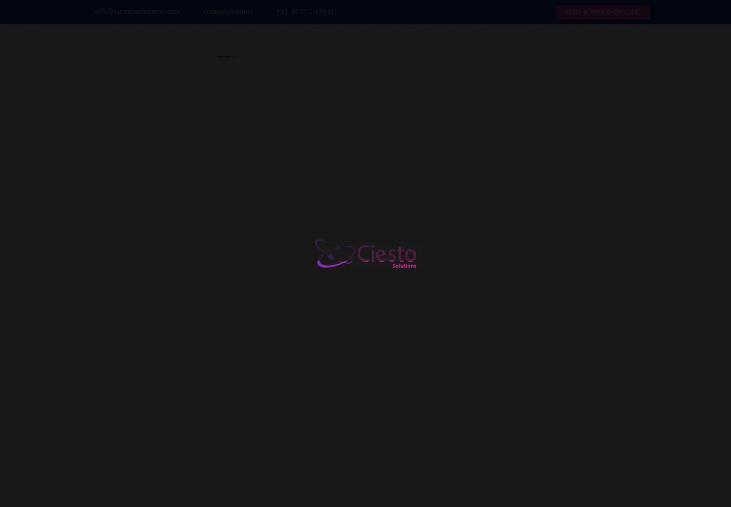 Screenshot of ciestosolutions.com