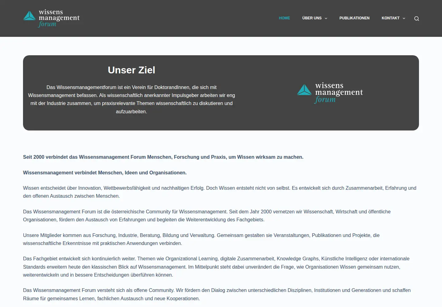 Screenshot of wm-forum.org