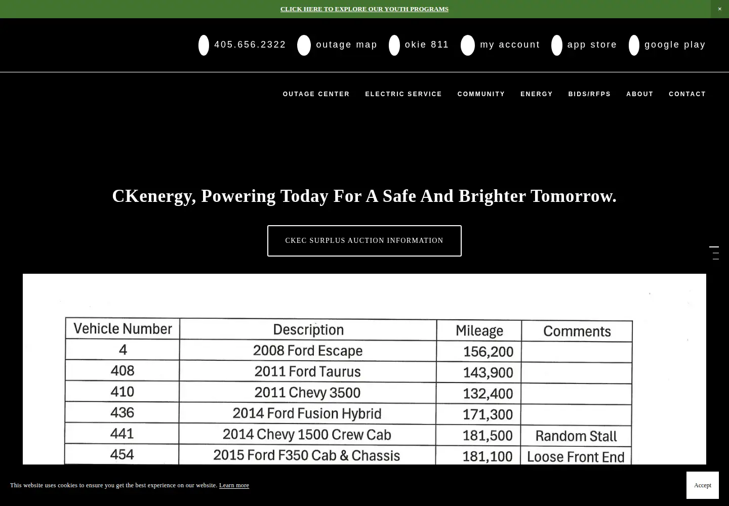 Screenshot of ckenergy.coop