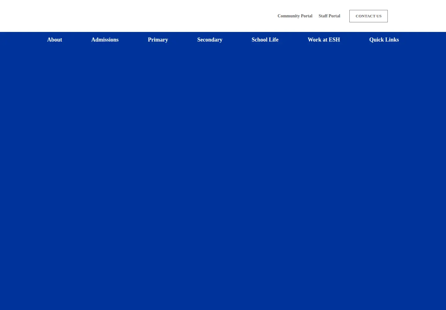 Screenshot of europeanschoolthehague.nl
