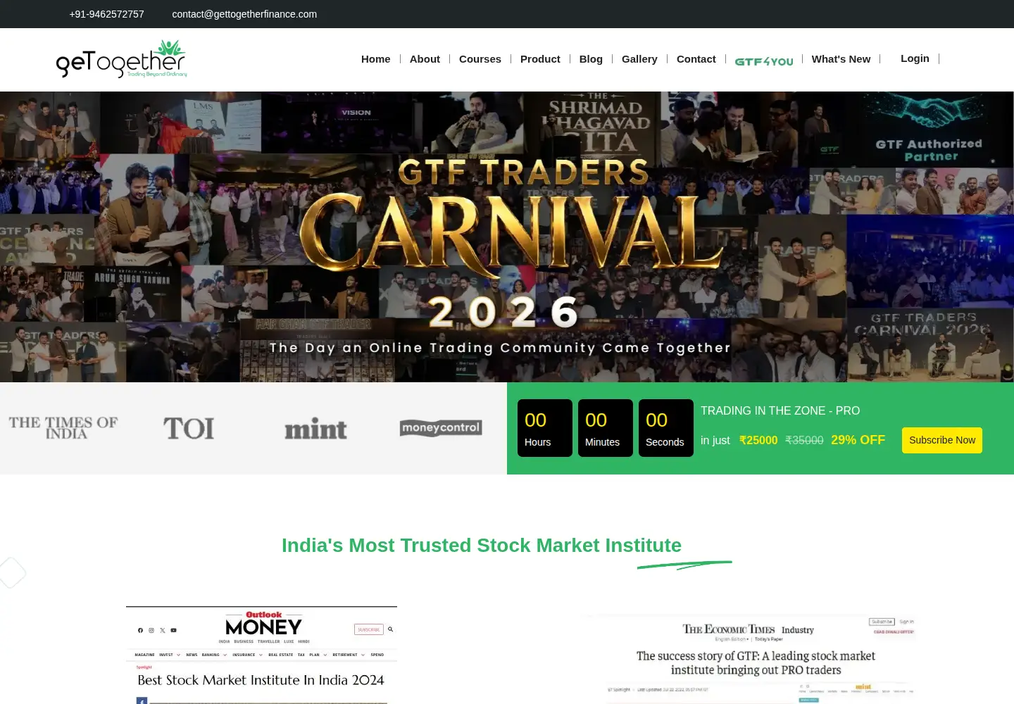 Screenshot of gettogetherfinance.com