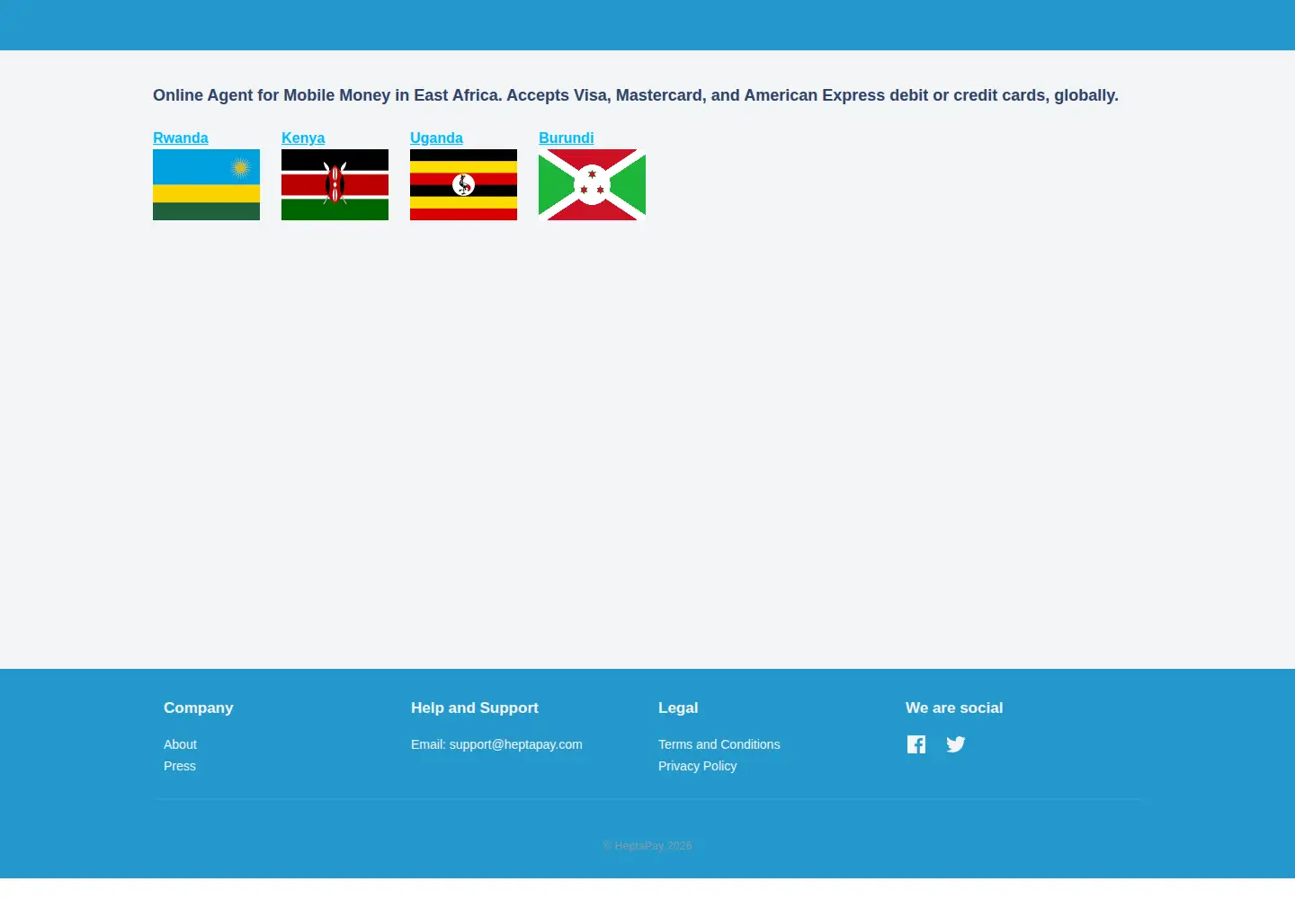 Screenshot of heptapay.com