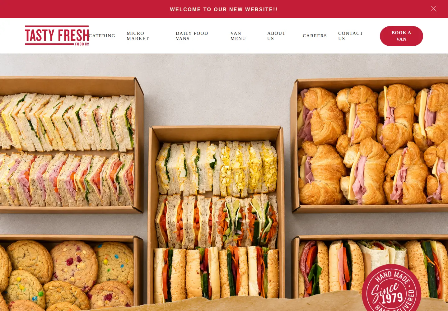 Screenshot of tastyfresh.com.au