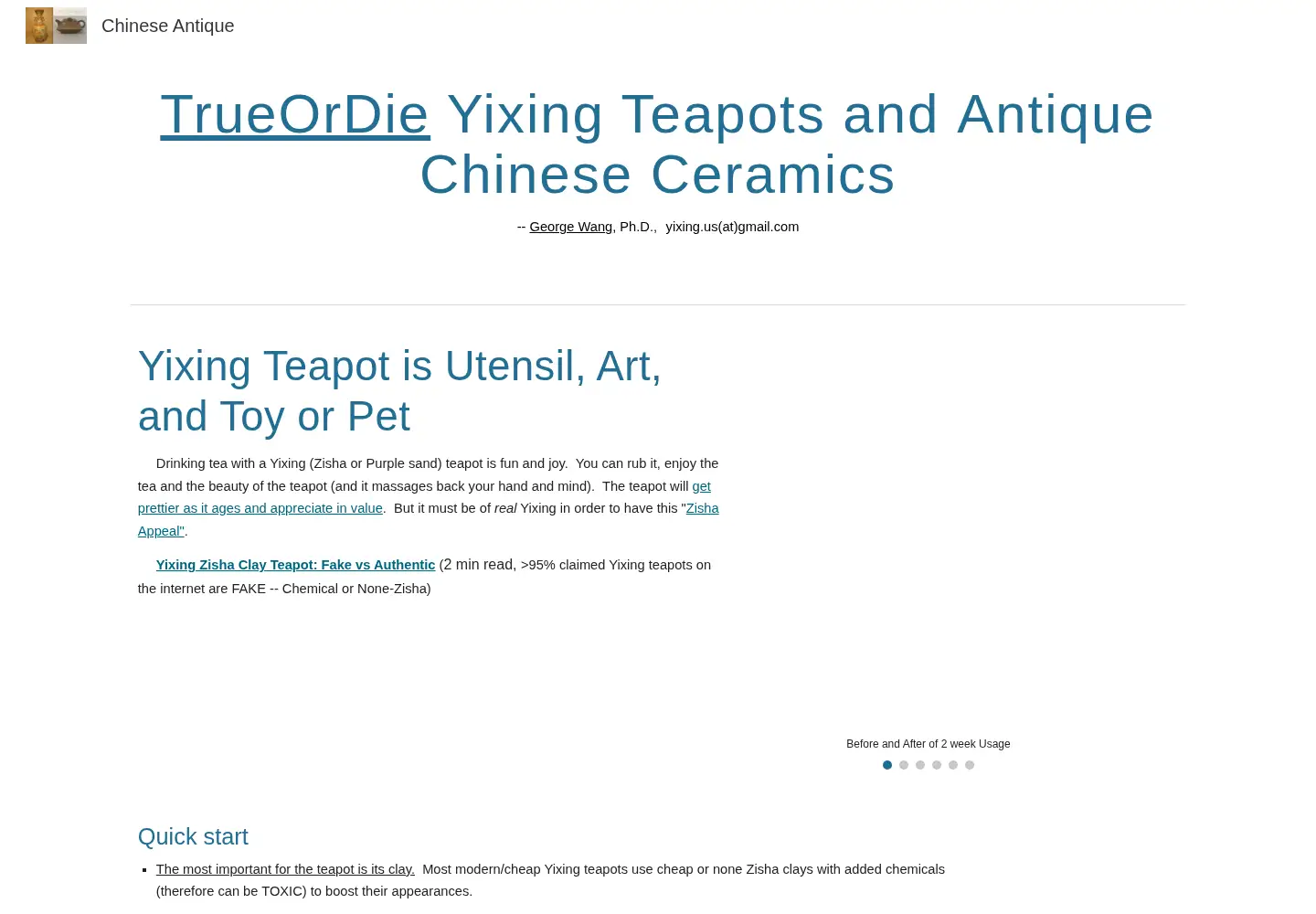 Screenshot of chineseantique.org