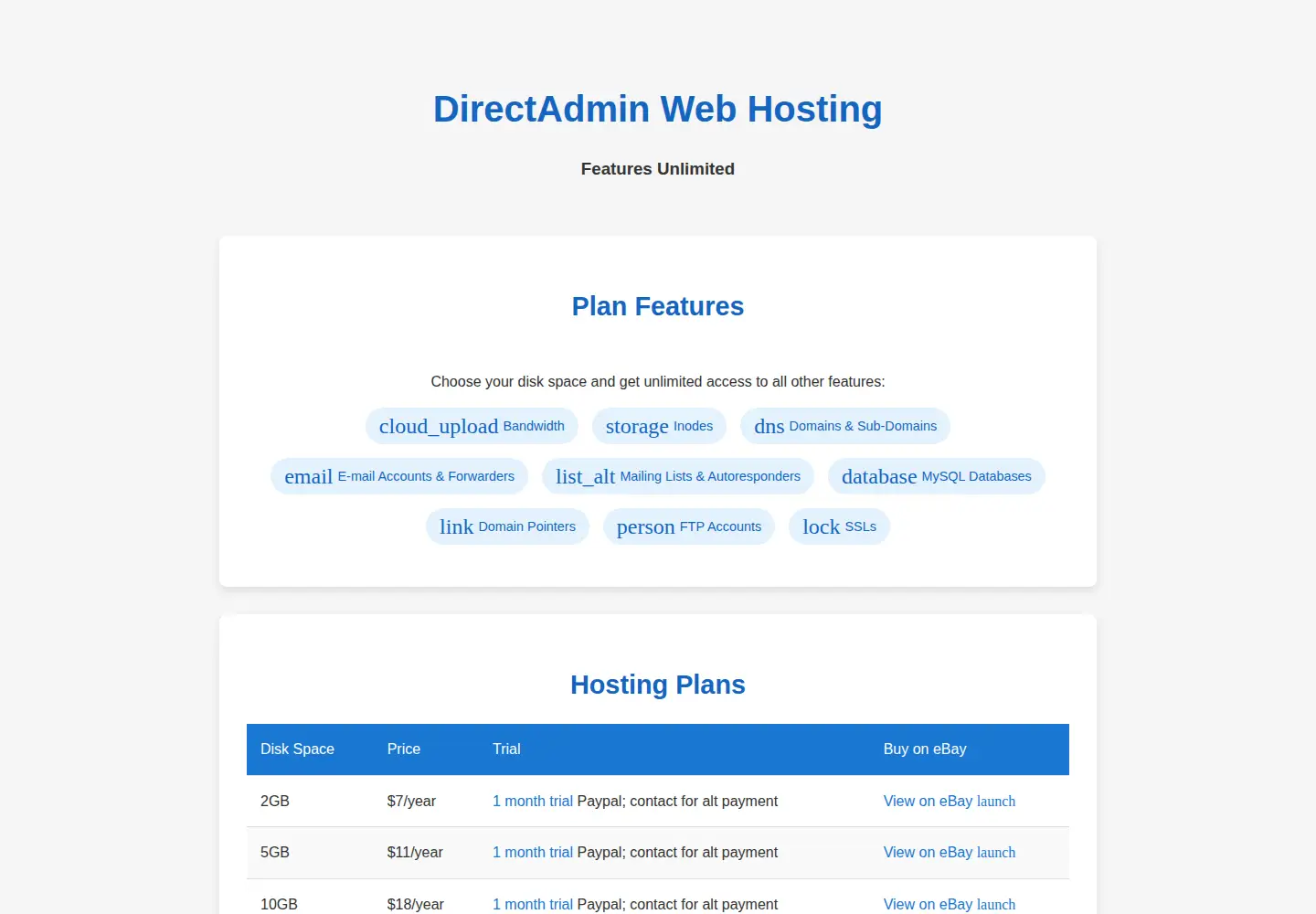 Screenshot of hosting.hair