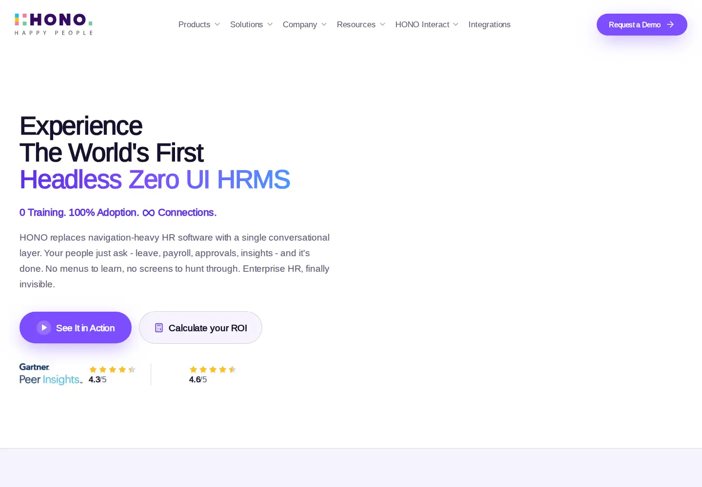Screenshot of hono.ai