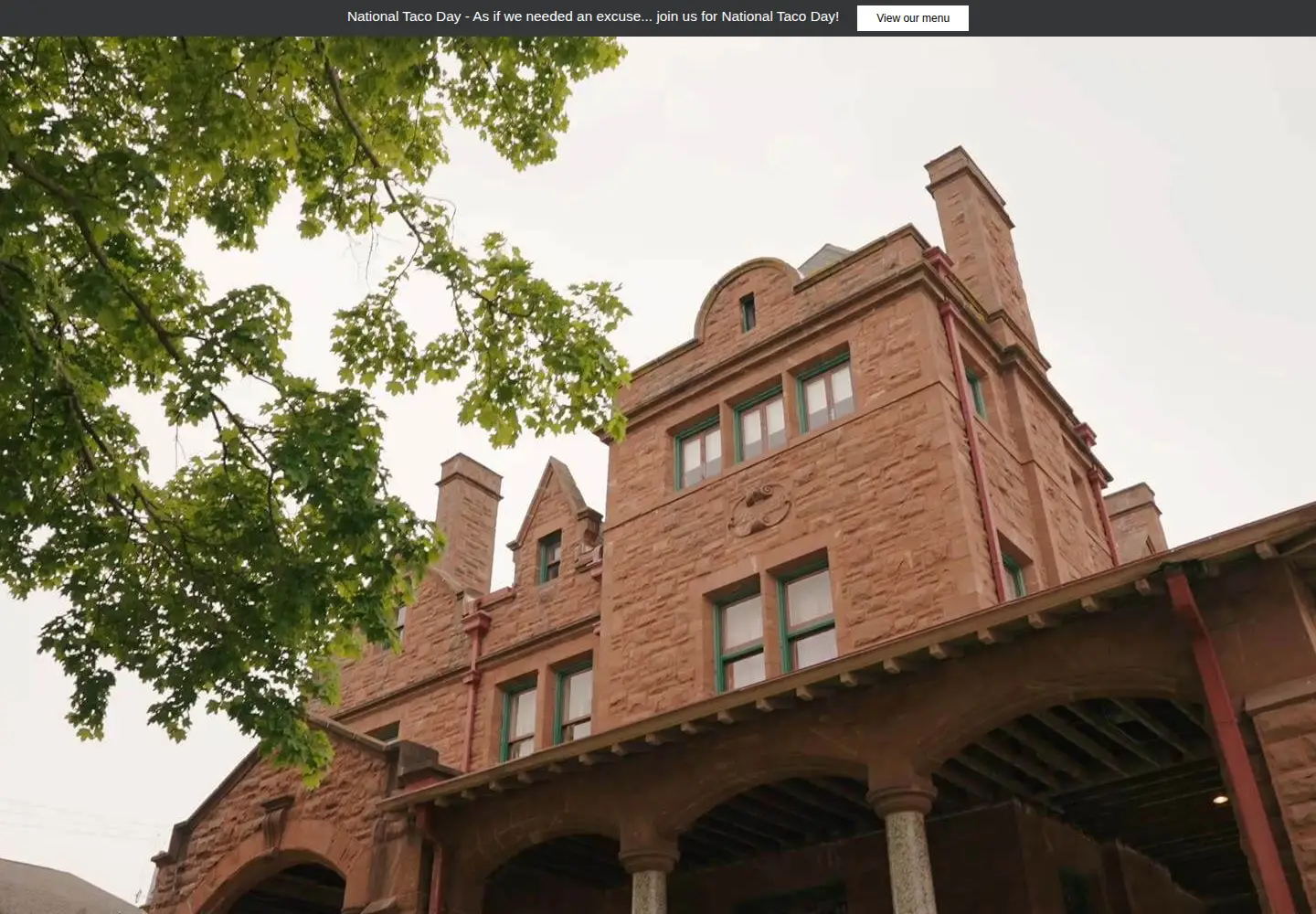Screenshot of alringlingbrewing.com