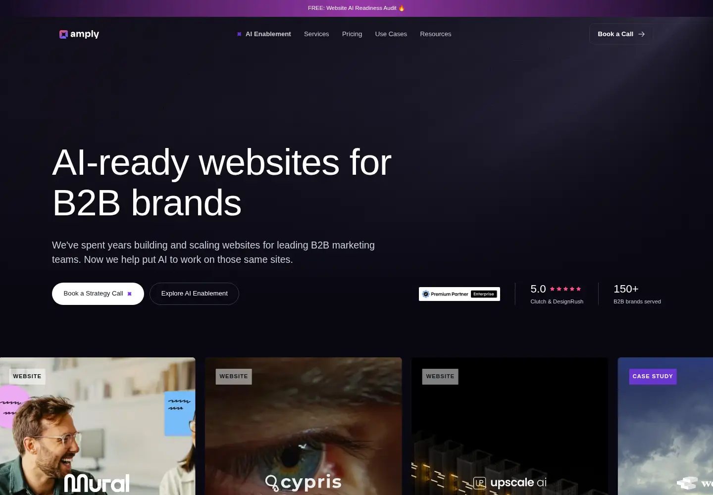 Screenshot of joinamply.com