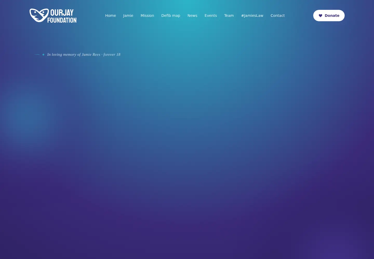 Screenshot of ourjay.org.uk
