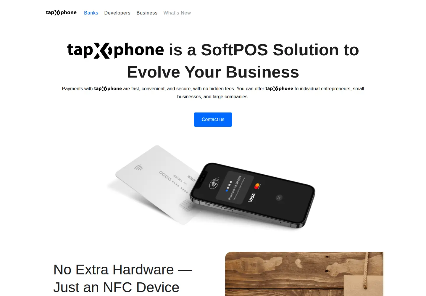 Screenshot of tapxphone.com