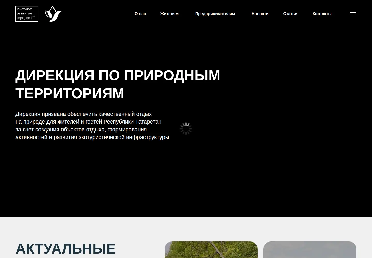 Screenshot of ecotourism.tatar