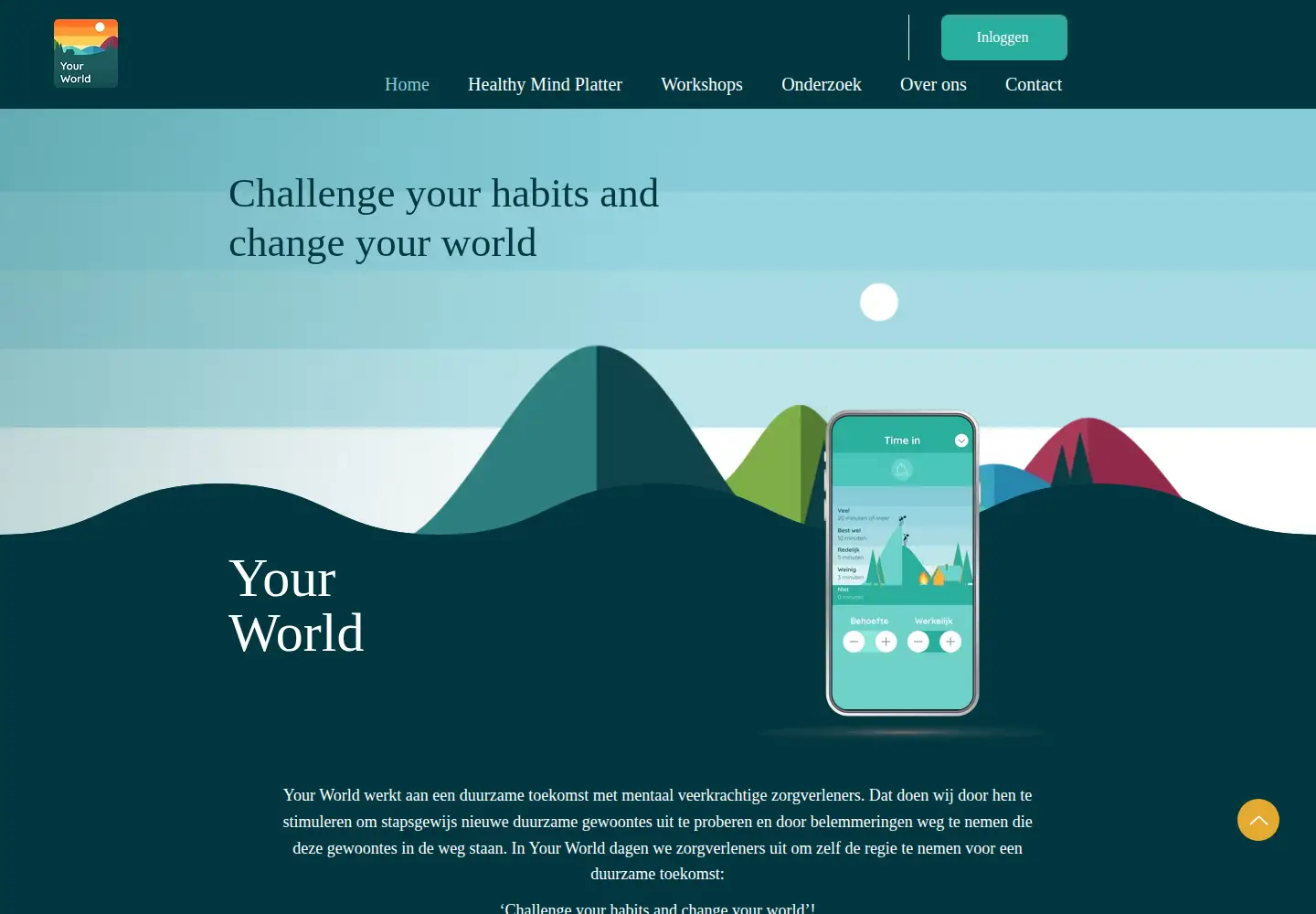 Screenshot of your-world.nl