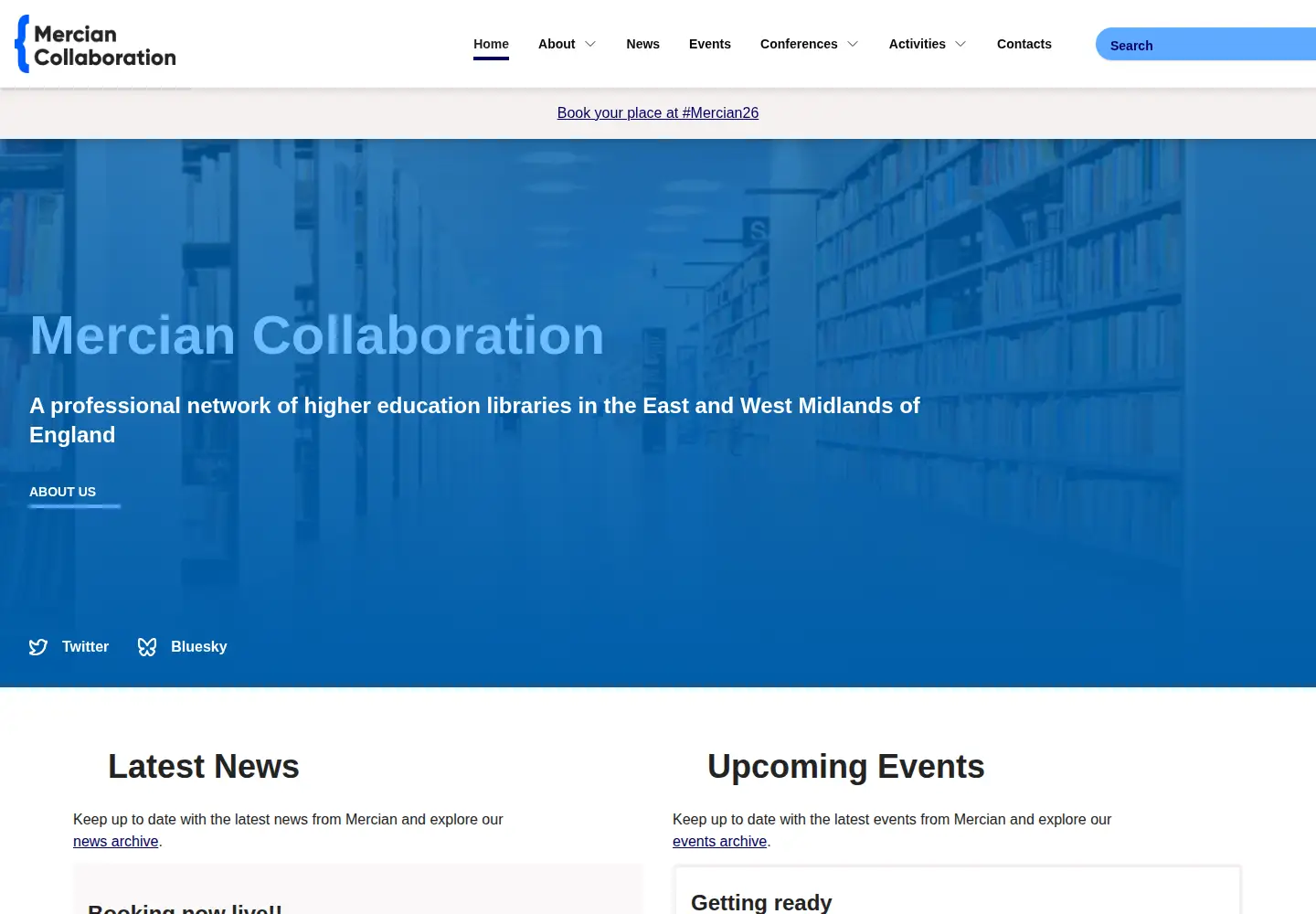 Screenshot of merciancollaboration.org.uk
