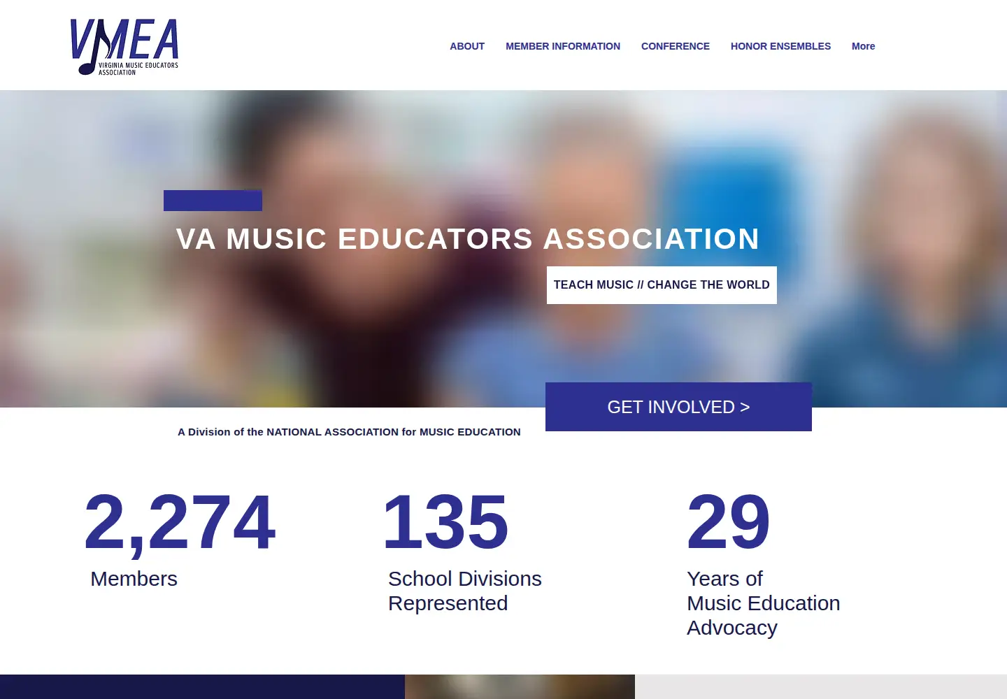 Screenshot of vmea.com