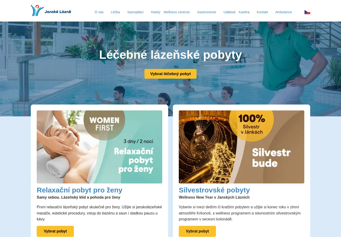 Captured homepage of janskelazne.com in the current scan