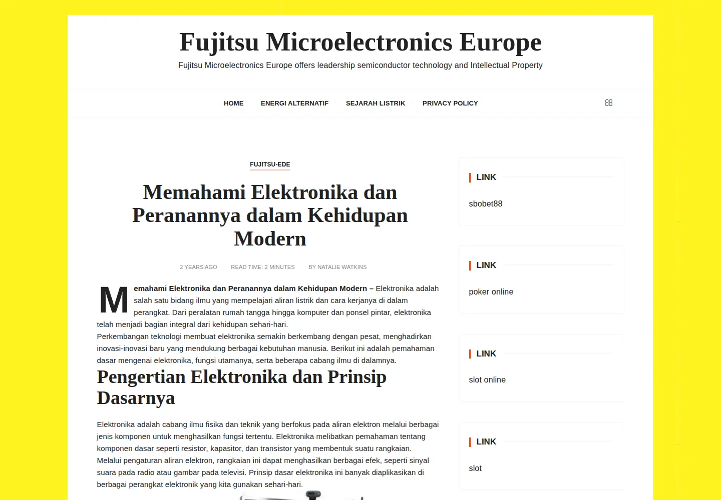 Screenshot of fujitsu-ede.com