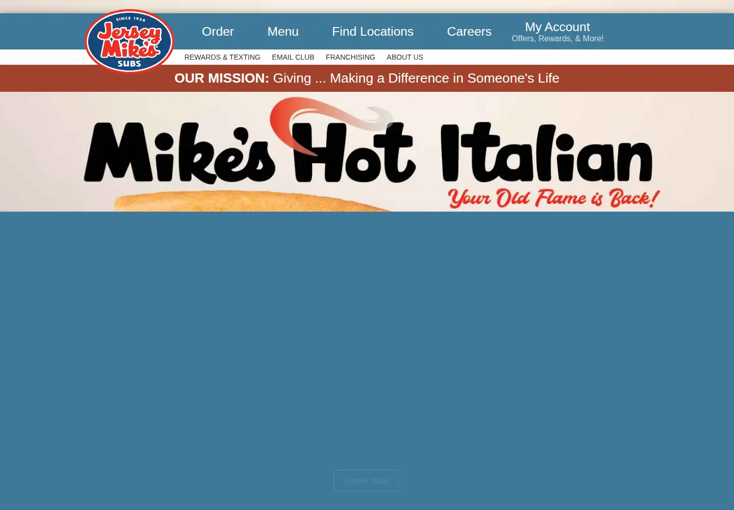 Screenshot of jerseymikes.ca