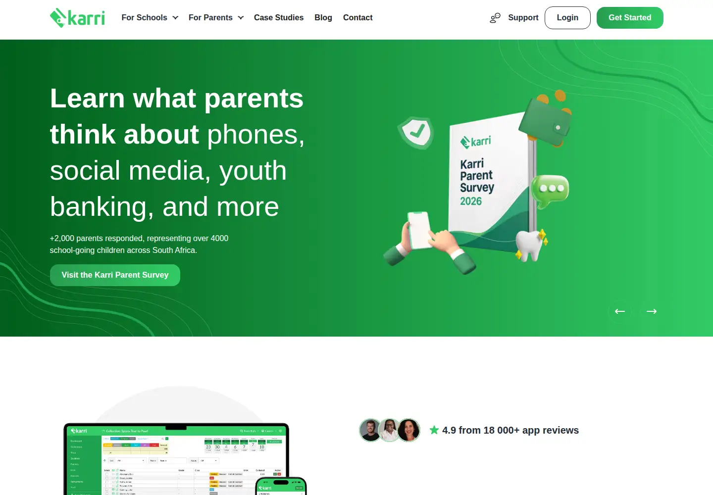 Screenshot of karripay.com