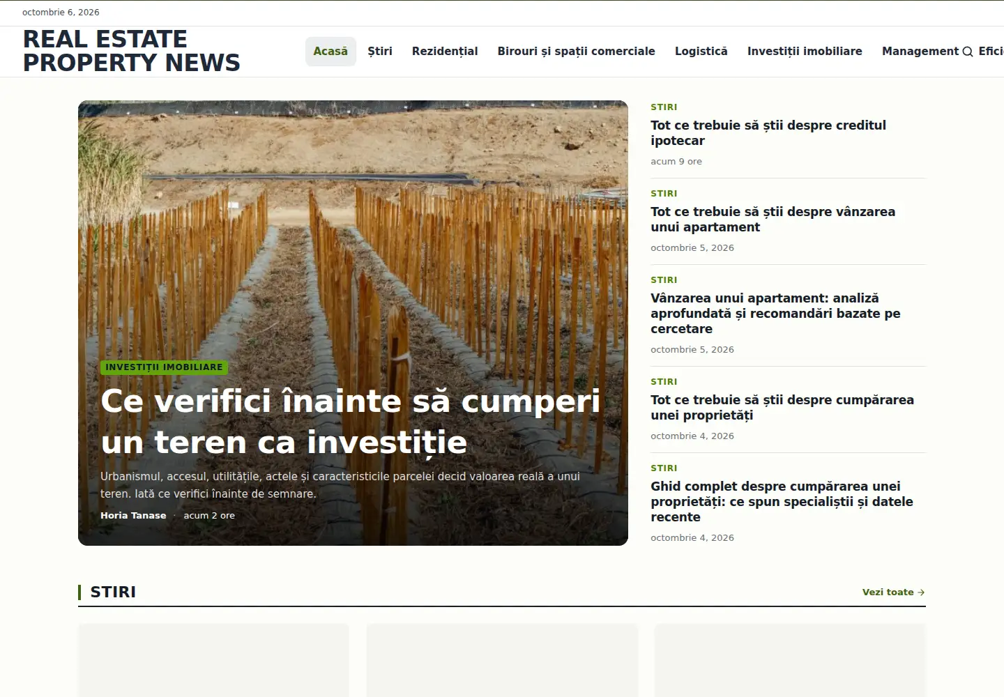 Screenshot of realestateproperty.news