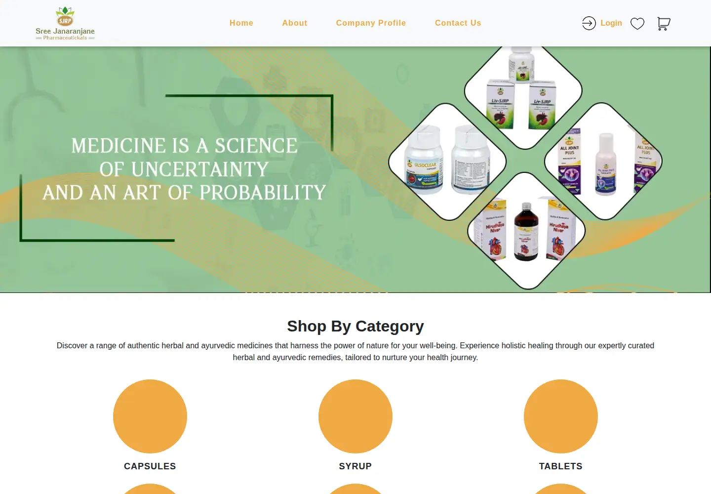 Screenshot of sjrp.co.in