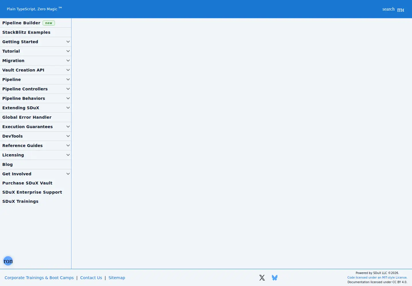 Screenshot of sdux-vault.com