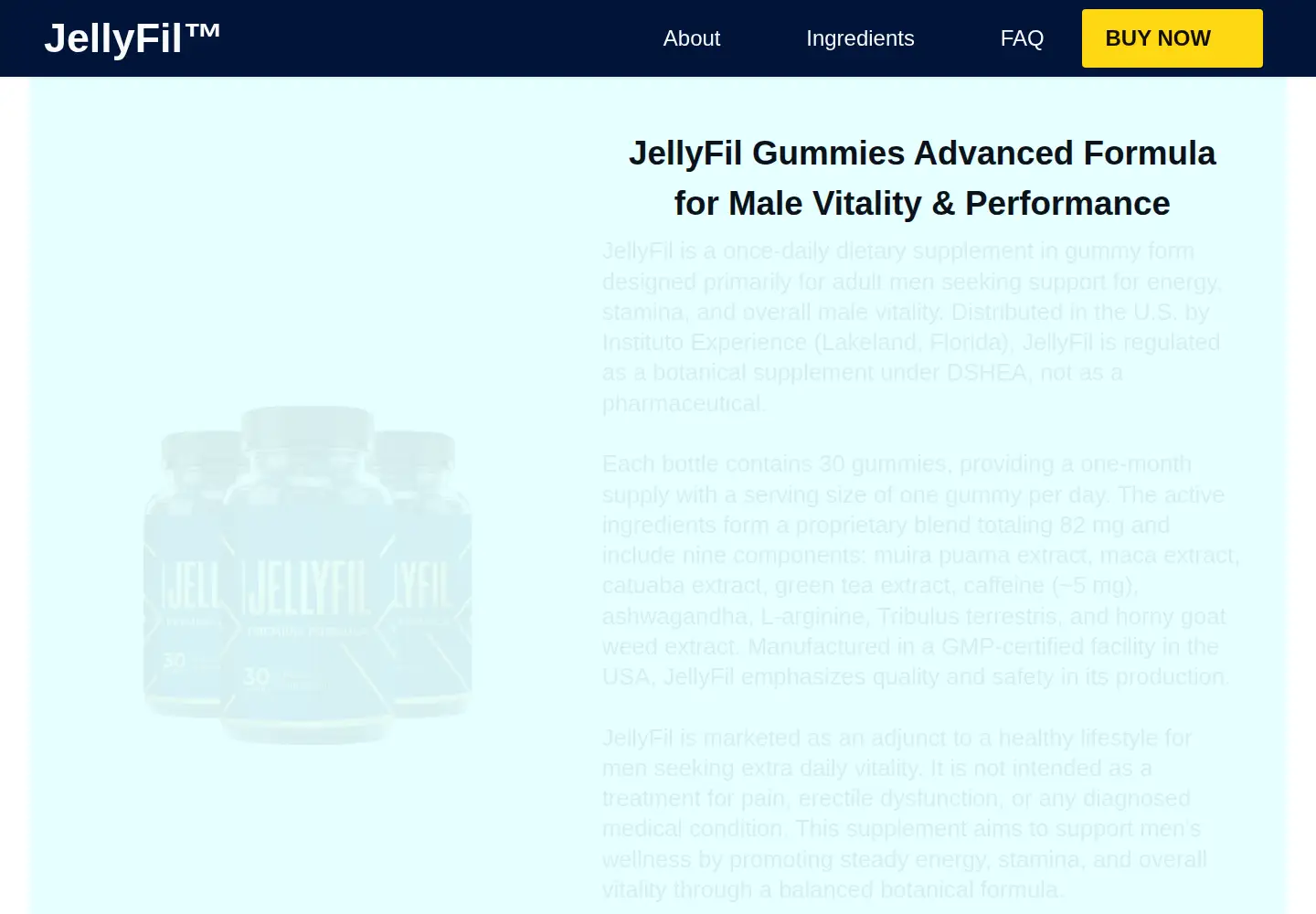 Screenshot of jeellyfill.com