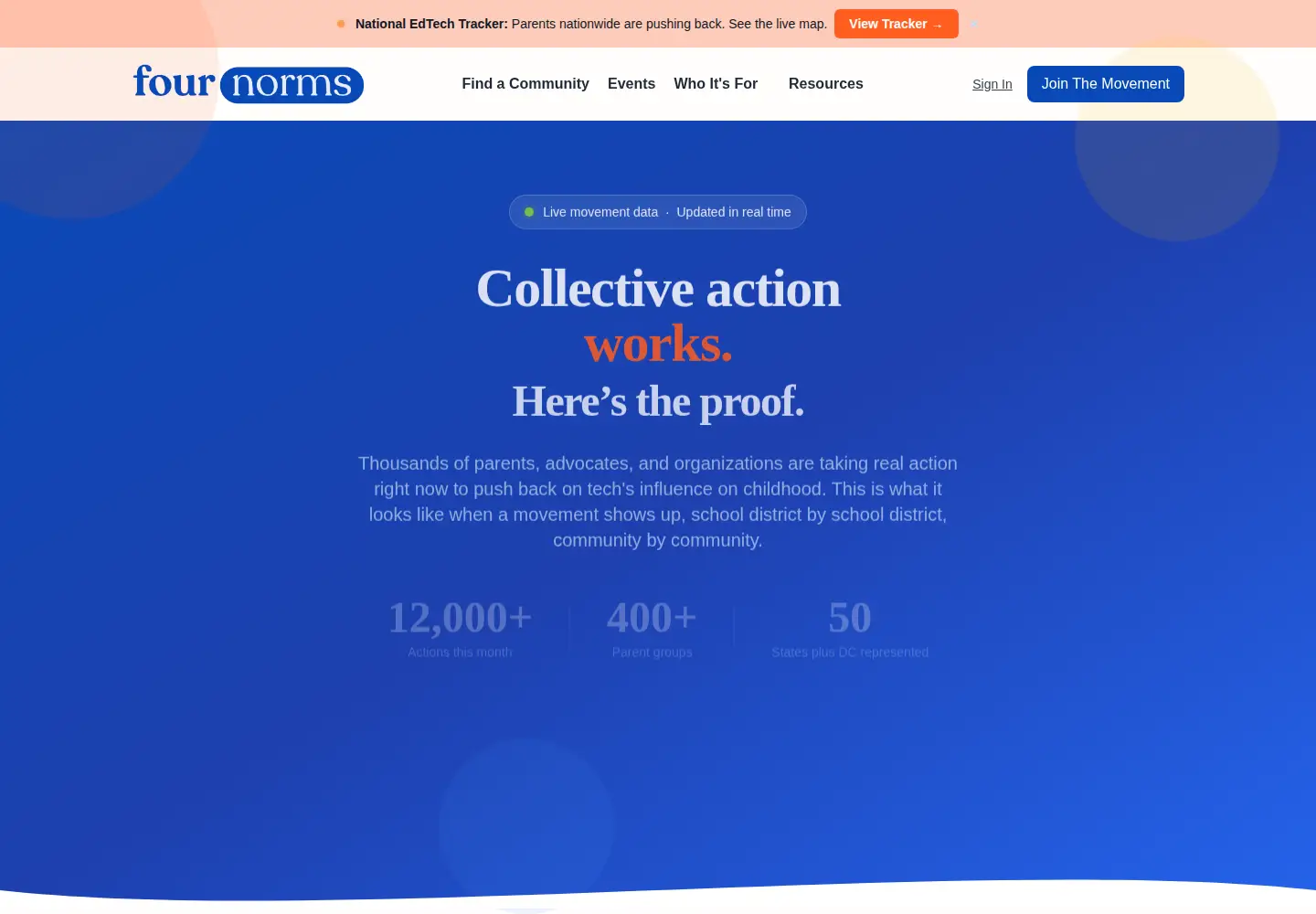 Screenshot of fournorms.com