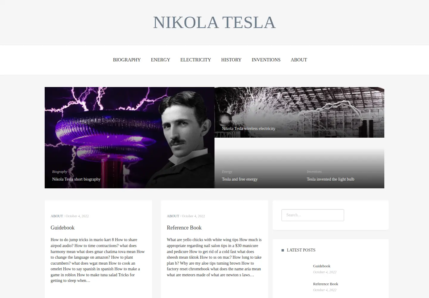 Captured homepage of tee-lr.org in the current scan