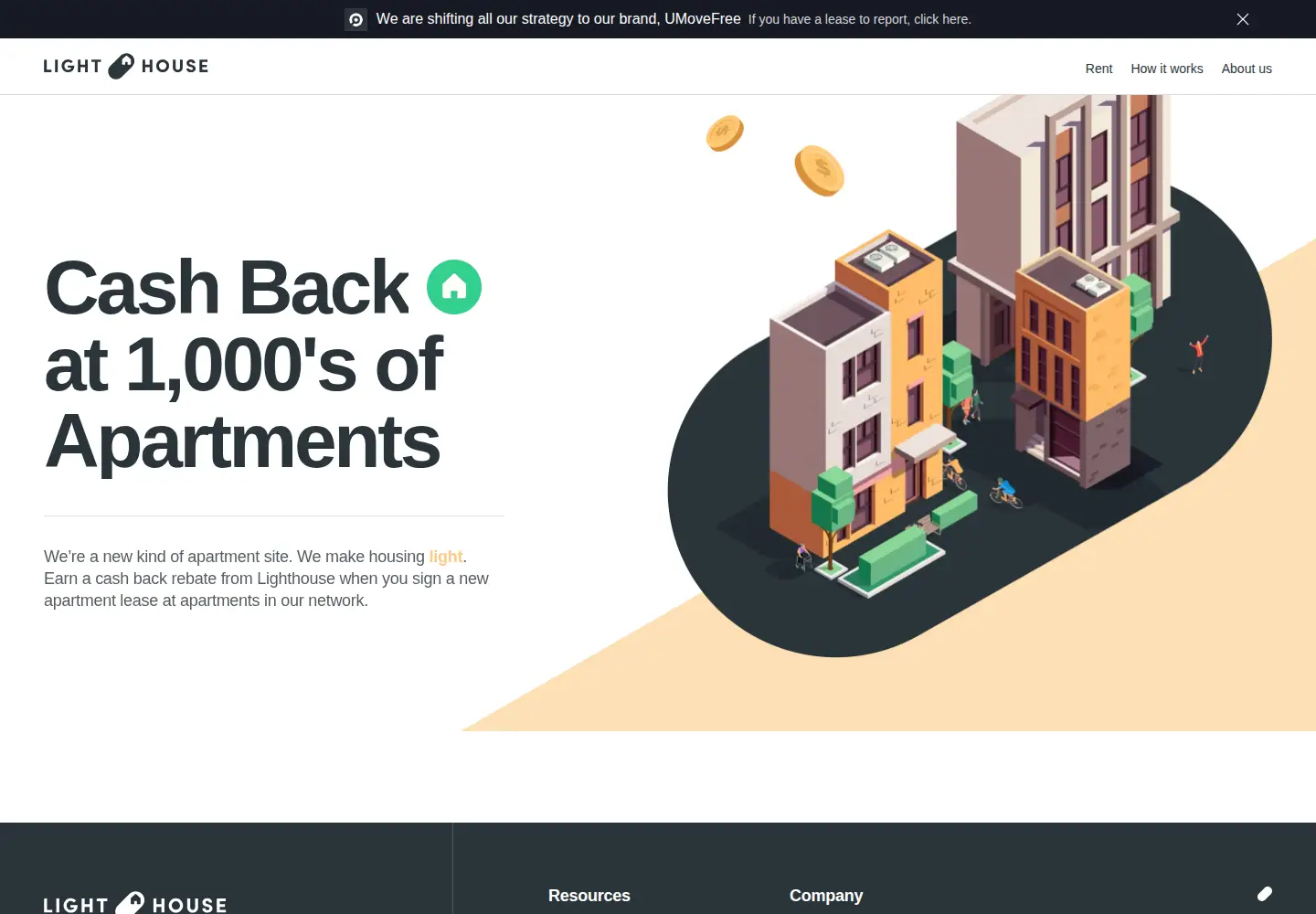 Screenshot of lighthouse.app