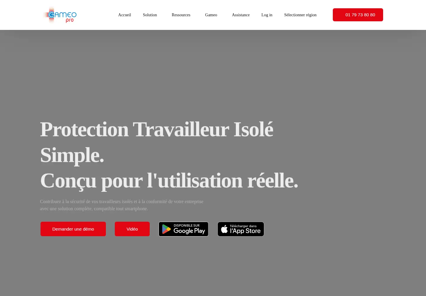 Captured homepage of gameopro.fr in the current scan