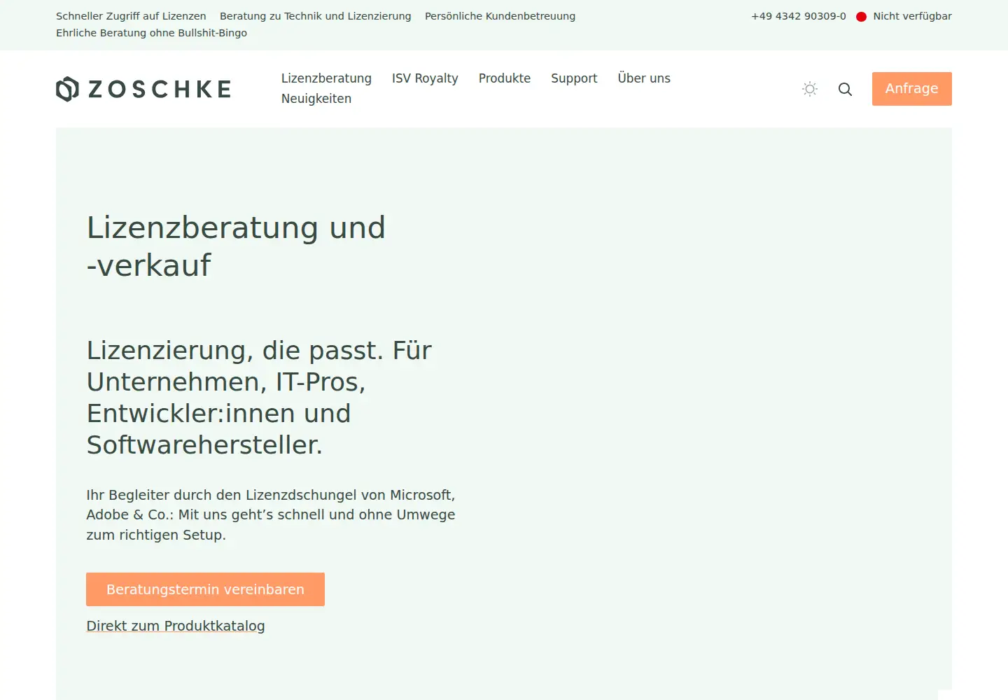 Screenshot of zoschke.com