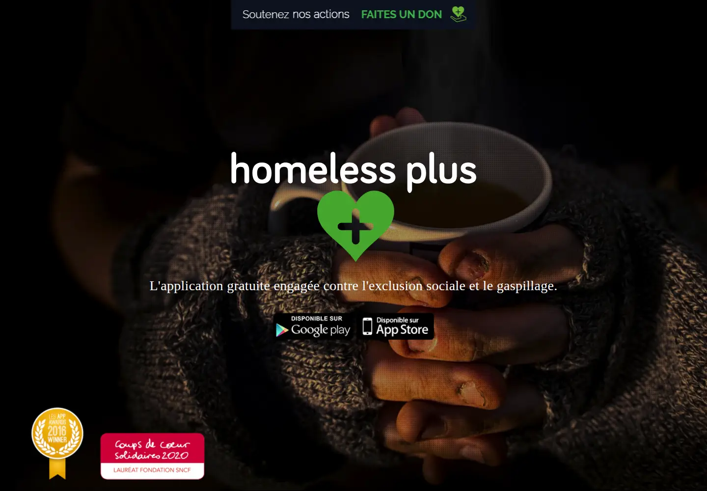 Screenshot of homelessplus.com